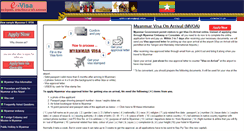 Desktop Screenshot of myanmar-visa.org